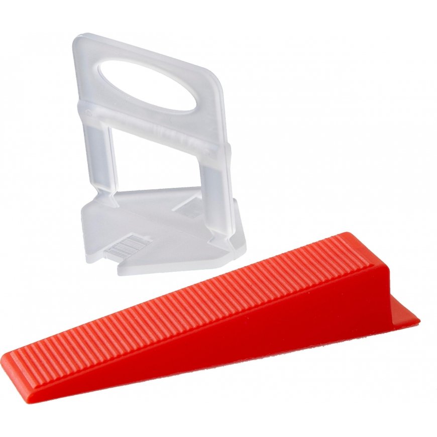 Pro-Line CLIP 2MM 300PCS / WEDGE 100PCS SYST. POS. PLYTELĖS. PROLINE 61352 PROLINE – 2