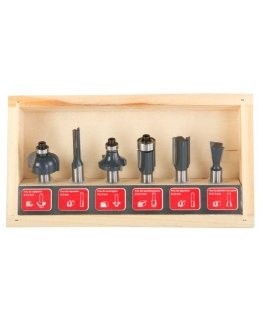 Proline Pro-Line cutter set for wood 8mm 6 pcs. 93121