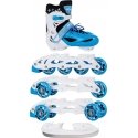 Roller skates Enero 4in1, size 30-33, blue
