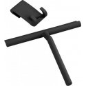 Wenko Doctor 21 x 24.5 cm, black stainless steel, 2 parts