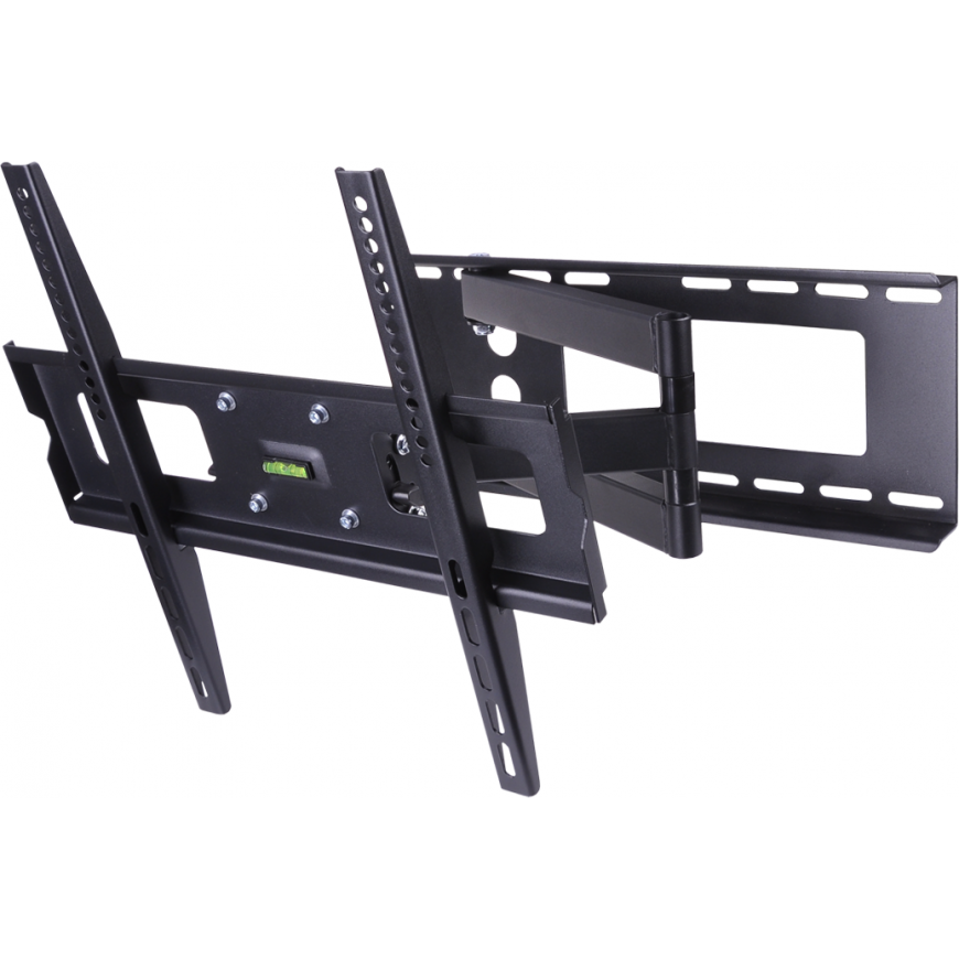 Cabletech Aukštos klasės sieninis laikiklis 37-70 colių juodas LCD / PDP (reguliuojamas vertikaliai ir horizontaliai) – 3