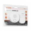 Orno Wireless doorbell SONUS AC, network, button without battery, learning system, 38 sounds, 100 m Orno Wireless doorbell SONUS AC, network, button without battery, learning system, 38 sounds, 100 m