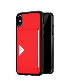 Dux Ducis Pocard Series Premium Прочный Силиконовый чехол дляSamsung J730 Galaxy J7 (2017) Красный