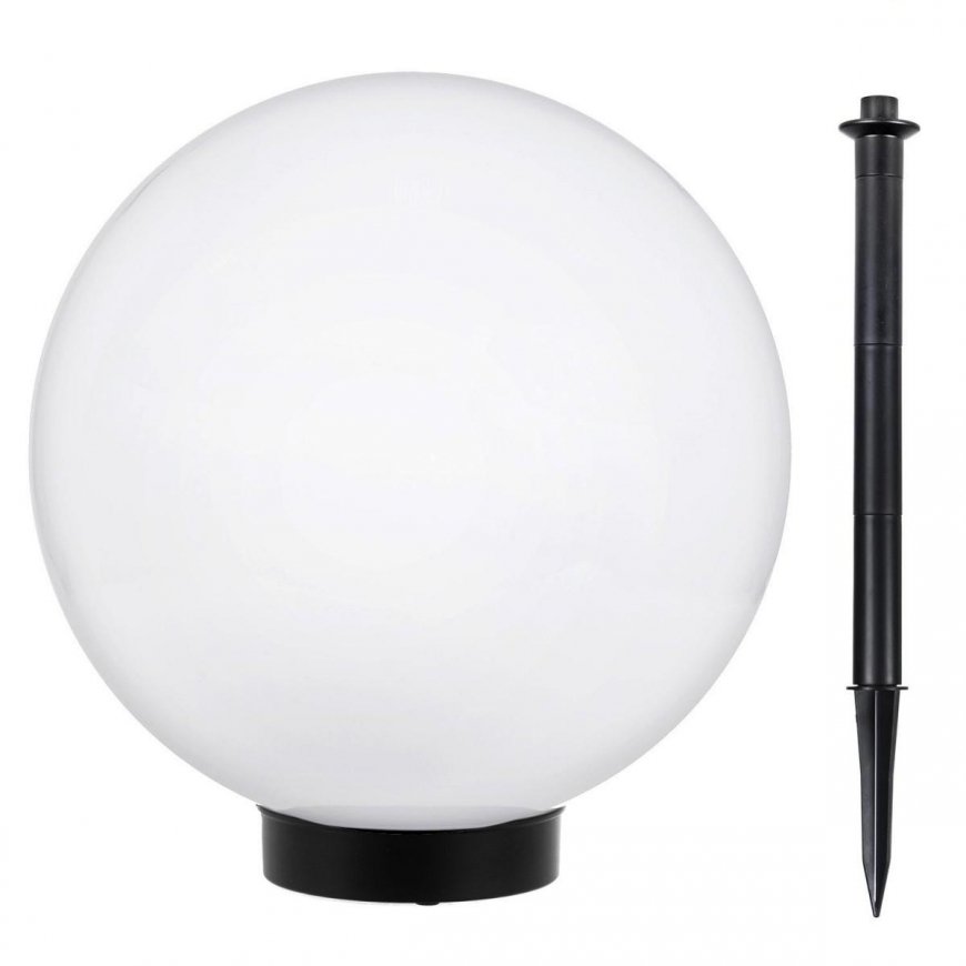 GreenBlue GB166 saulės LED sodo lempa balta SML XL baterijos šviesa terasa moderni – 2