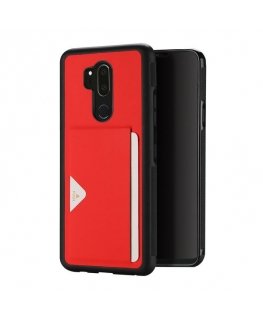 Dux Ducis Pocard Series Premium Izturīgs Silikona Aizsargapvalks Priekš Apple iPhone XS Max Sarkans