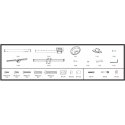 Cinema Telescopic Full Motion 37-70 "TV Ceiling Mount