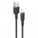 Acefast cable MFI USB - lightning 1.2 m, 2.4 A black (C2-02 black)