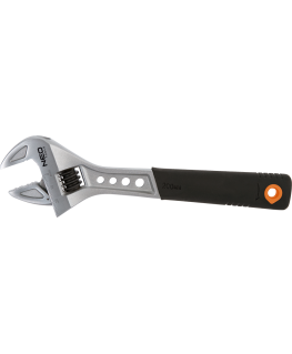 Neo Adjustable Wrench 200mm Rubber Handle (03-011)