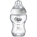 Tommee Tippee Closer to Nature barošanas pudele 250 ml Stikls Caurspīdīgs, Balts