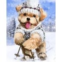 Beldizart Skier 38*48 cm WD2447 Beldizart Skier 38*48 cm WD2447