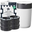 TOMMEE TIPPEE SANGENIC TWIST AND CLICK ADVANCED SAUSKELNIŲ KONTEINERIO IR 6 VNT. KASEČIŲ RINKINYS, Baltas TOMMEE TIPPEE SANGENIC TWIST AND CLICK ADVANCED SAUSKELNIŲ KONTEINERIO IR 6 VNT. KASEČIŲ RINKINYS, Baltas