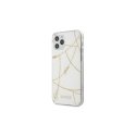 Guess GUHCP12SPCUCHWH iPhone 12 mini 5.4 inch White Hard Case Gold Chain Collection Guess GUHCP12SPCUCHWH iPhone 12 mini 5.4 inch White Hard Case Gold Chain Collection