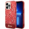 Guess Guess CASE guess GUHCP14XHGBNHR "Apple iPhone 14 Pro Max Red/red hardcase banana Paisley"