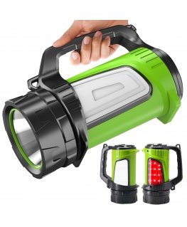 Powerbank Maclean Flashlight LED 3w1 Maclean, Powerbank function, 3 light modes, 5W XM-L-T6, Cold White 6500K, MCE345 3x18650, 4
