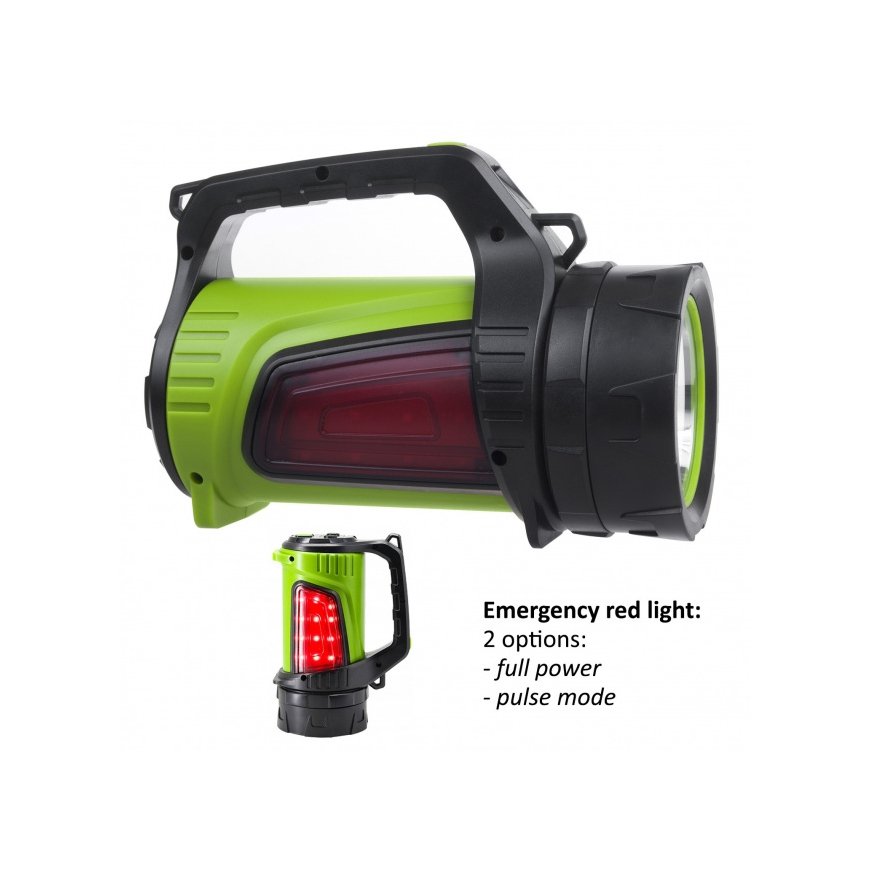 Powerbank Maclean Žibintuvėlis LED 3w1 Maclean, Powerbank funkcija, 3 šviesų režimai, 5W XM-L-T6, Co – 2