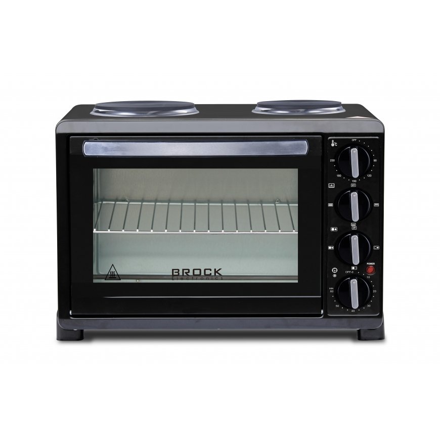 Elektrinė krosnelė Brock Electronics TO 3002 B Orkaité su virykle TO 3002 B – 3