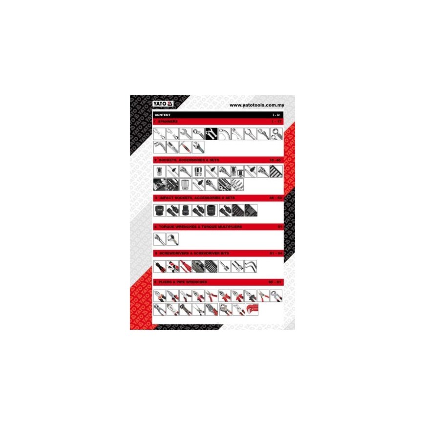 YATO RATCHET 1/2 "BEND COATED - Juodas 0295