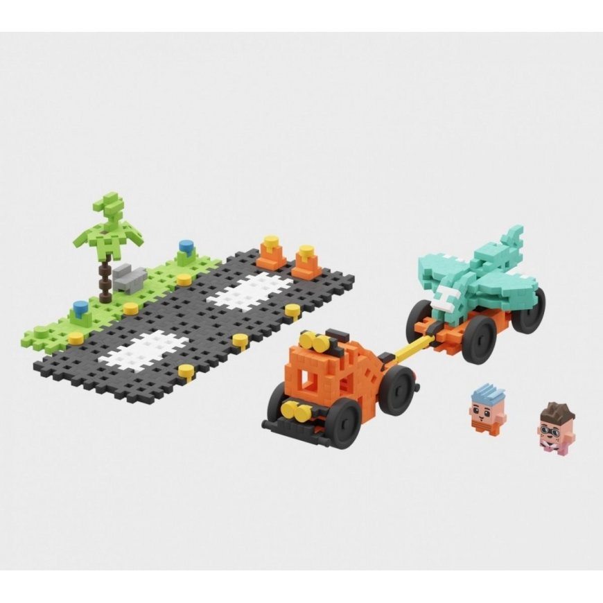 Marioinex Klocki Mini Waffle 148 elementai Aerodromai – 3