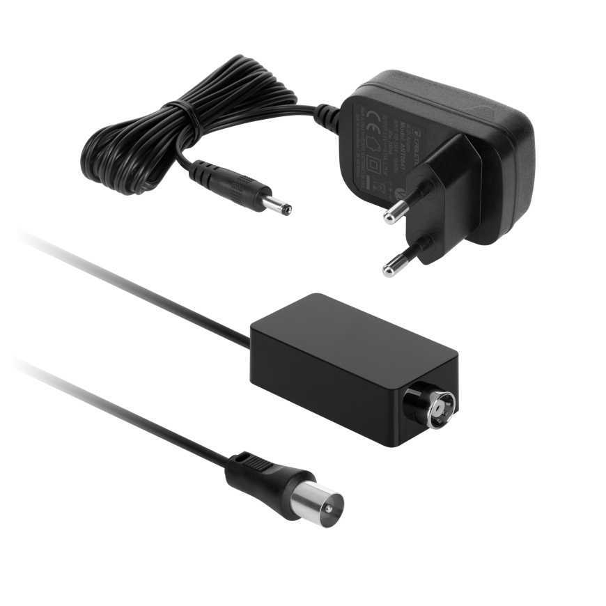 Aktyvi kryptinė antena skaitmeninei antžeminei televizijai DVB-T2 Cabletech – 2