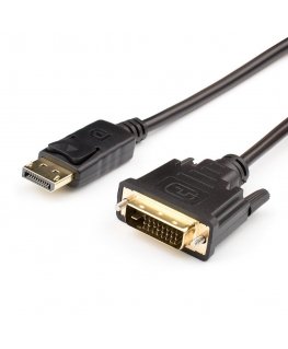 RoGer DisplayPort to DVI Cable 1,8m / DVI-D (Dual Link)