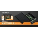 Icy Dock EZConvert MB705M2P-B, converter (black, M.2 PCIe NVMe SSD to 2.5 "U.2 PCIe SSD converter / Icy Dock EZConvert MB705M2P-B, converter (black, M.2 PCIe NVMe SSD to 2.5 "U.2 PCIe SSD converter /