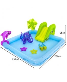 BESTWAY baseinas Fantastiškas akvariumas 239cm x 206cm x 86cm, 53052B