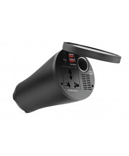 Amio Cup-shaped voltage converter 12v / 230v 150w / 300w 2xusb pi02