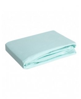 Eurofirany DESIGN 91 Medvilninė paklodė su guma JERSEY, 140X200+30CM, 125 g/m2 , spalva: žalia Paklodė