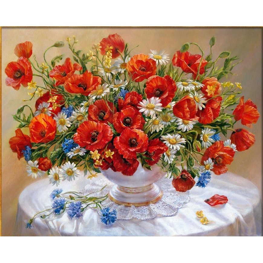 Beldizart Poppies 50*40 cm AZ-1917