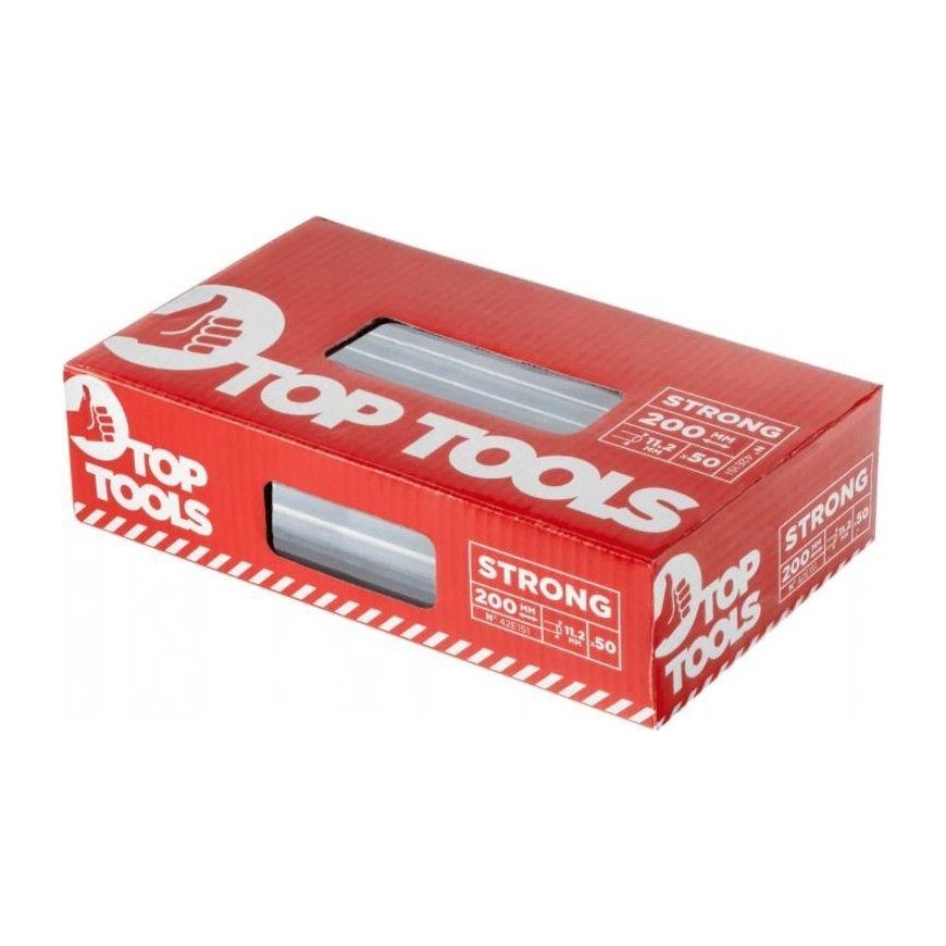 Top Tools Glue sticks 11 mm, transparent, 50 pcs. – 4