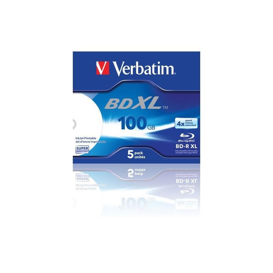 Verbatim 43789 neįrašytas „Blu-Ray“ diskas BD-R 100 GB 5 vnt – 3