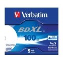 Verbatim 43789 Unrecorded Blu-Ray Disc BD-R 100GB 5pcs Verbatim 43789 Unrecorded Blu-Ray Disc BD-R 100GB 5pcs
