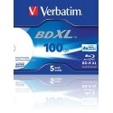 Verbatim 43789 neįrašytas „Blu-Ray“ diskas BD-R 100 GB 5 vnt Verbatim 43789 neįrašytas „Blu-Ray“ diskas BD-R 100 GB 5 vnt