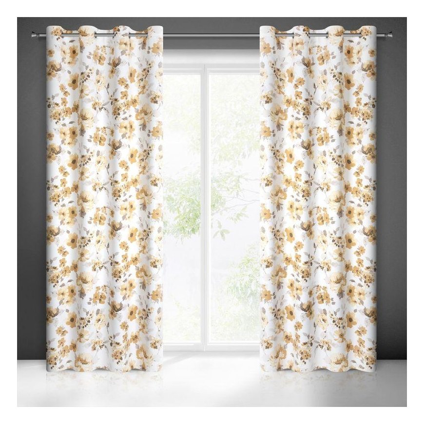 Eurofirany ZAS / CAREN / B + BEIGE 140X250 TRANS – 2