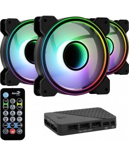 Aerocool Mirage 12 ARGB Pro Корпус компьютера Вентилятор 12 cm Черный