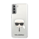 Dėklas Karl Lagerfeld Karlo Lagerfeldo KLHCS21MKTR S21 + G996 hardcase permatomas Karlo vadovas Dėklas Karl Lagerfeld Karlo Lagerfeldo KLHCS21MKTR S21 + G996 hardcase permatomas Karlo vadovas