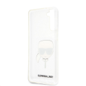 Case Karl Lagerfeld Karl Lagerfeld KLHCS21MKTR S21 + G996 hardcase transparent Karl's manual