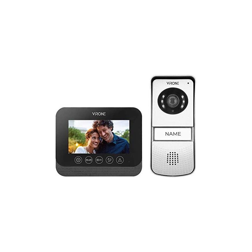 Orno Laisvų rankų vaizdo domofono rinkinys, spalvotas, 4,3 colio LCD, su proximity tag skaitytuvu, j – 2