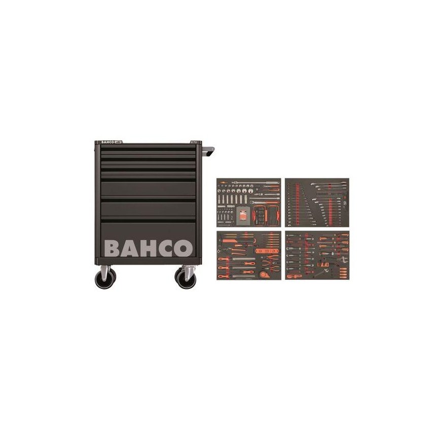 Bahco 6 Drawer Tool Cart with