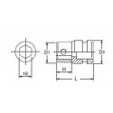 3/4" 16 mm bit holder KOKEN 3/4" 16 mm bit holder KOKEN