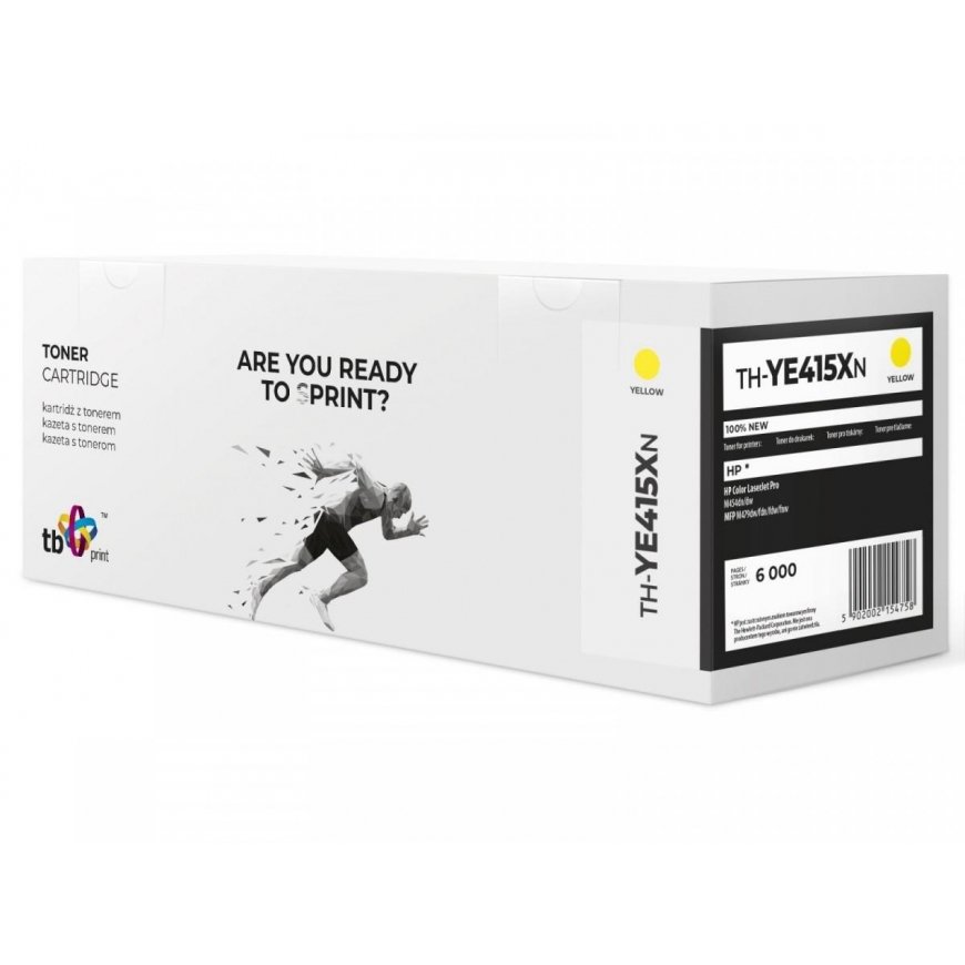 Tb Print Dažiklis HP Color LJ Pro W2032X TH-YE415XN 100% naują geltoną