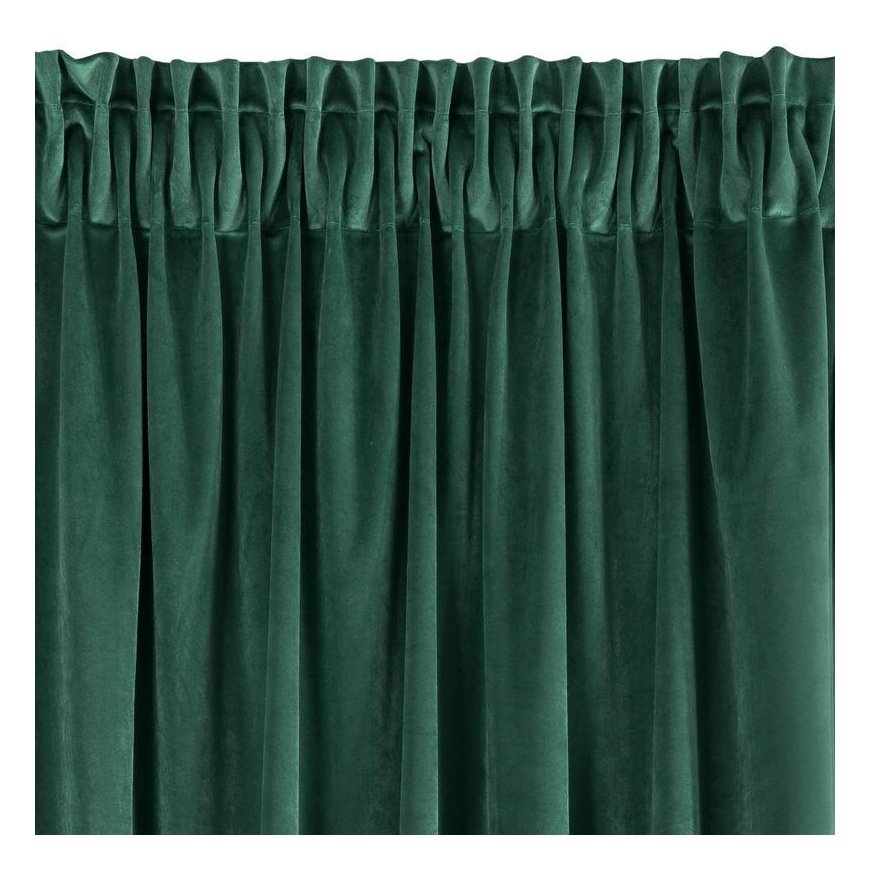 Naktinė užuolaida iš minkšto aksomo Eurofirany DIVA LINE RIA 140X270 cm, juosta/ tunelis/ kabliukai, – 4