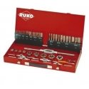 Set of taps and taps RUKO HSS M3-M20, 54 pieces Set of taps and taps RUKO HSS M3-M20, 54 pieces