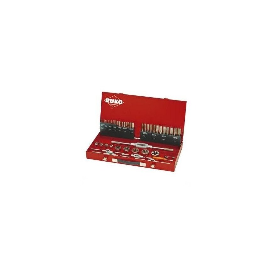 Set of taps and taps RUKO HSS M3-M20, 54 pieces – 3