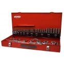 Set of taps and taps RUKO HSS M3-M20, 54 pieces Set of taps and taps RUKO HSS M3-M20, 54 pieces