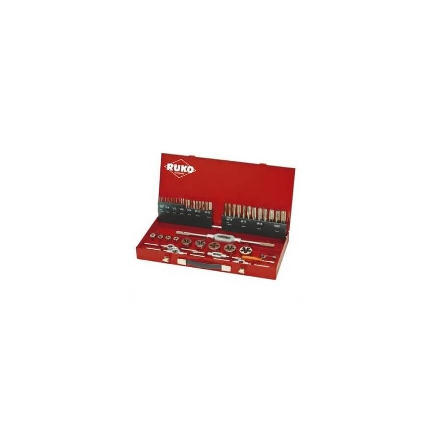 Set of taps and taps RUKO HSS M3-M20, 54 pieces – 10