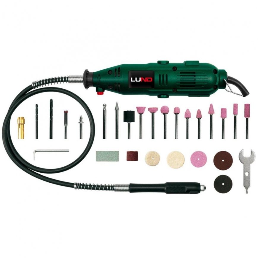 Lund Rotary tool, 135 W, green, 79314 – 5