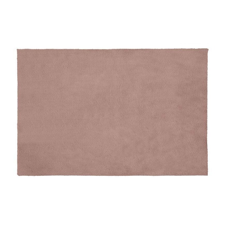 Eurofirany MARCELO Soft fur structure decorative rug, 60X90 cm, color: pink