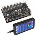 Lamptron Lemptronas PWM ir ARGB ventiliatorių valdiklis su (LAMP-RF625B) rodytuvu