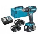 MAKITA. screwdriver-drill DDF485RF3J 18V 50Nm 3x3.0Ah MAKPAC MAKITA. screwdriver-drill DDF485RF3J 18V 50Nm 3x3.0Ah MAKPAC